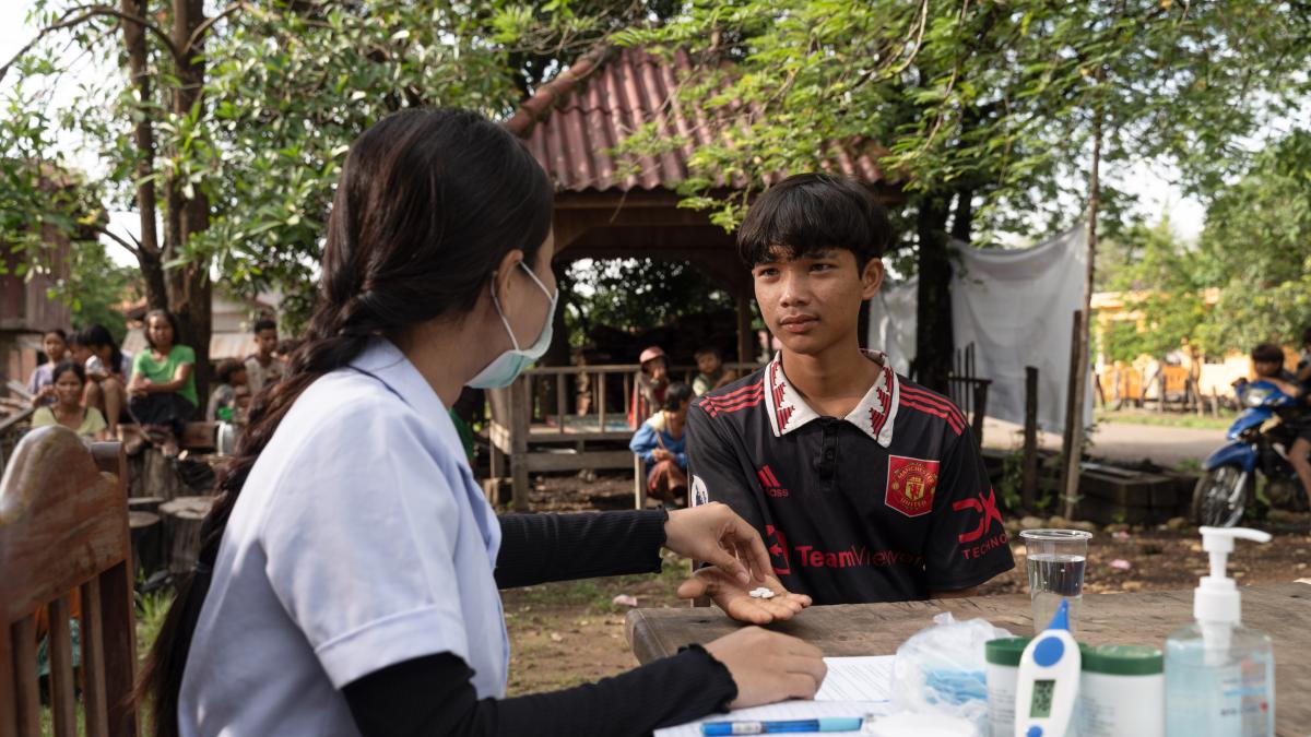 Our brave and tireless local doctors and nurses work hard to ensure everyone is safe from lymphatic filariases. 