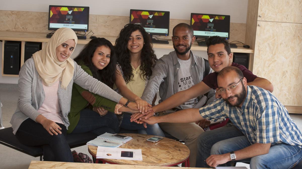 Through activities such as Career Center, USAID is working to promote greater economic inclusion for Moroccan youth.