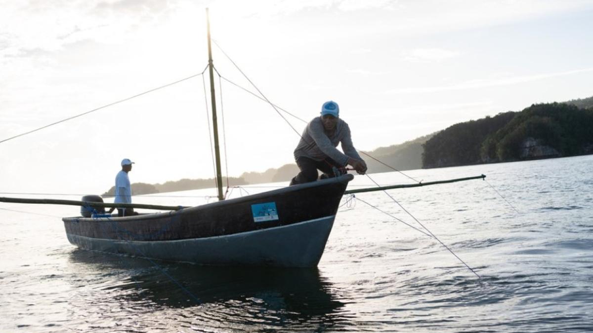 Fishermen in the Dominican Republic