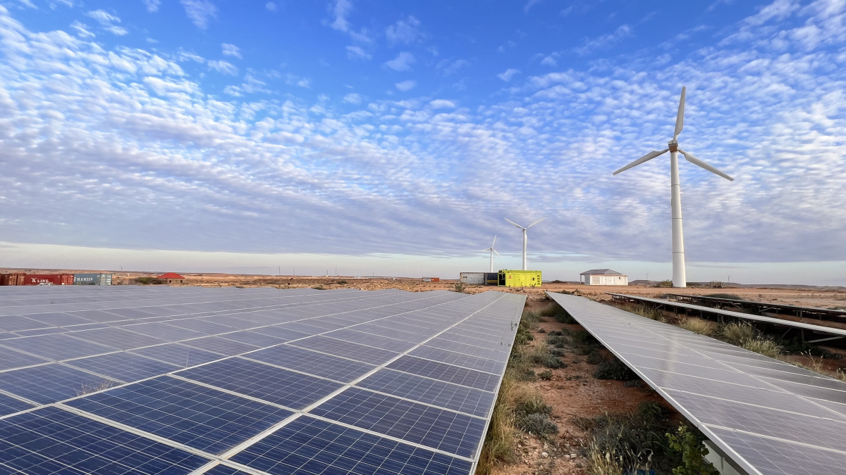 Solar and Wind Energy in Garowe, Somalia