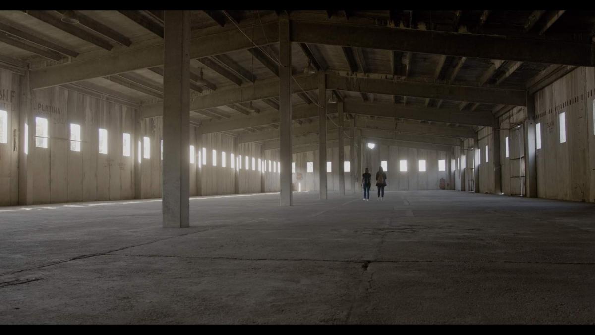 Interior shot of the former battery factory that now houses the new repository.