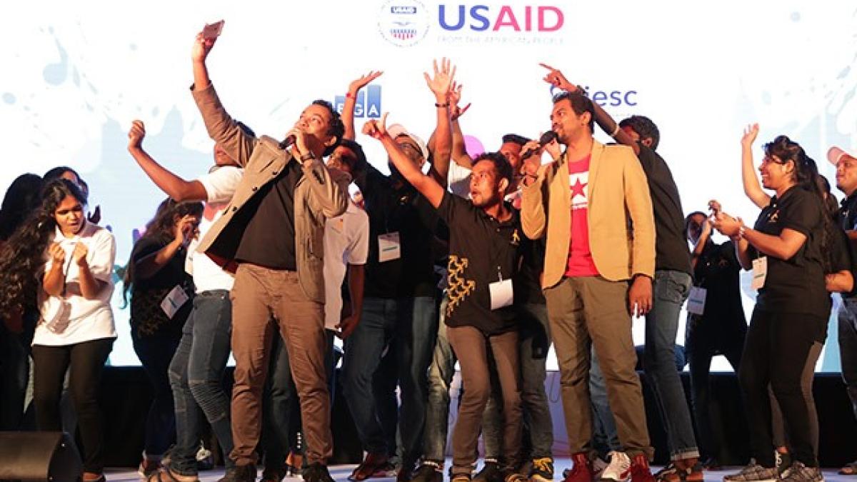 USAID's YouLead project helps emerging entrepreneurs craft business plans and gain skills to run their own businesses through competitions and other activities.