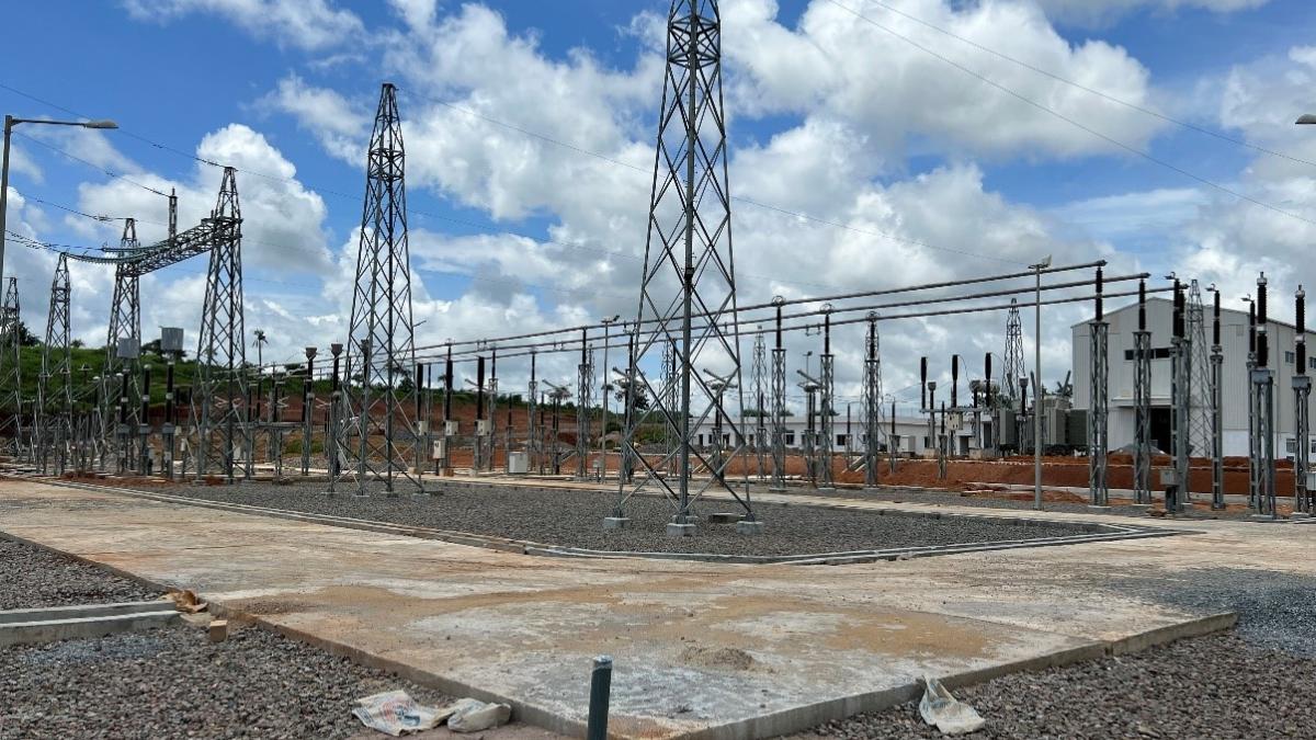 Kamakwie substation in Sierra Leone