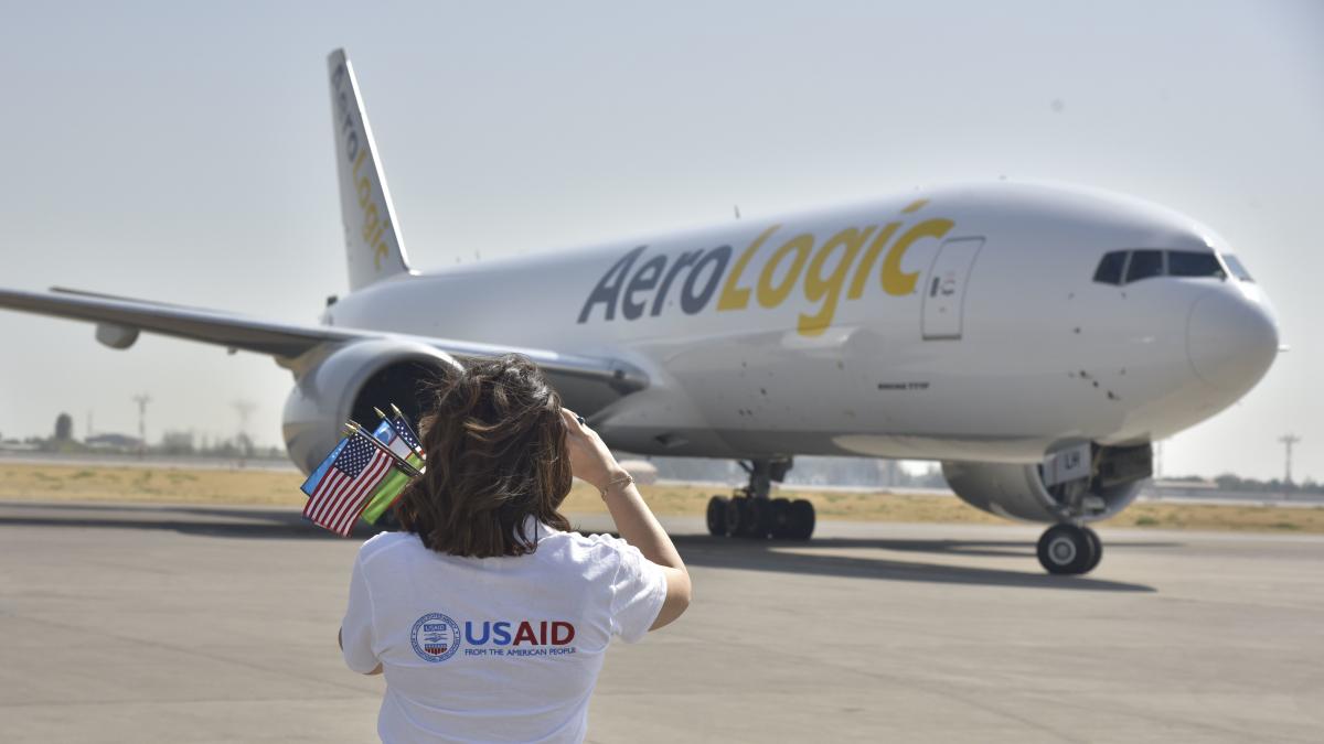 Uzbekistan COVID-19 Vaccine Arrivals