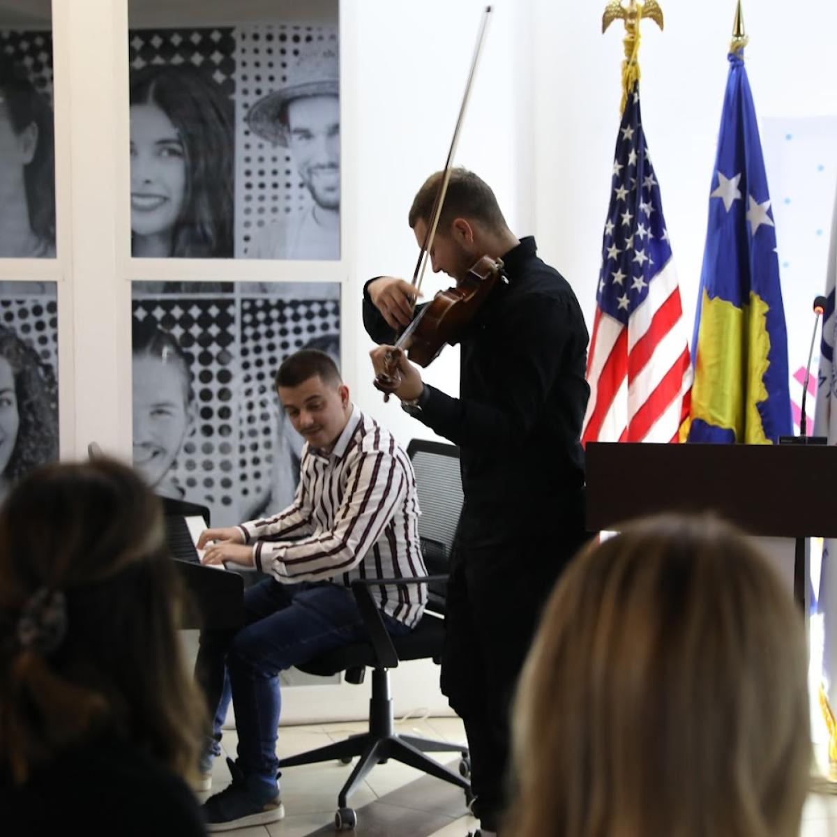 Gjakova Youth Opens New Music School With USAID Support 