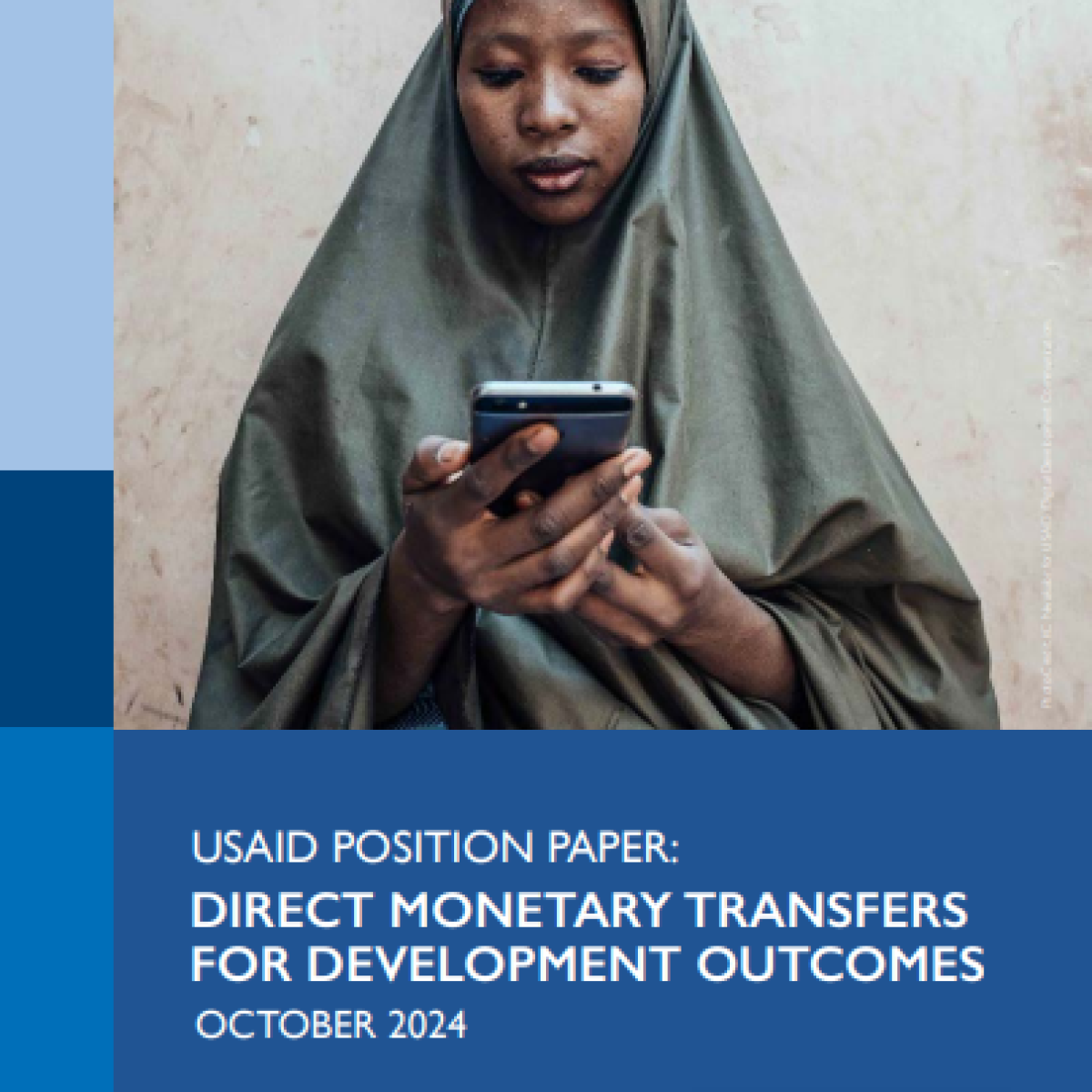 Font Page of USAID Direct Monetary Transfers Position Paper