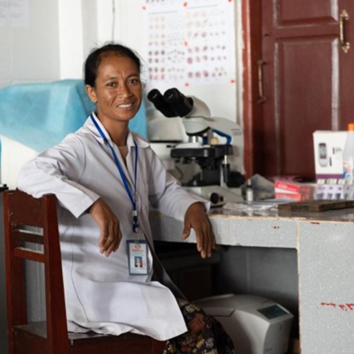 Two Microscopist's Fight Against Malaria in Lao PDR