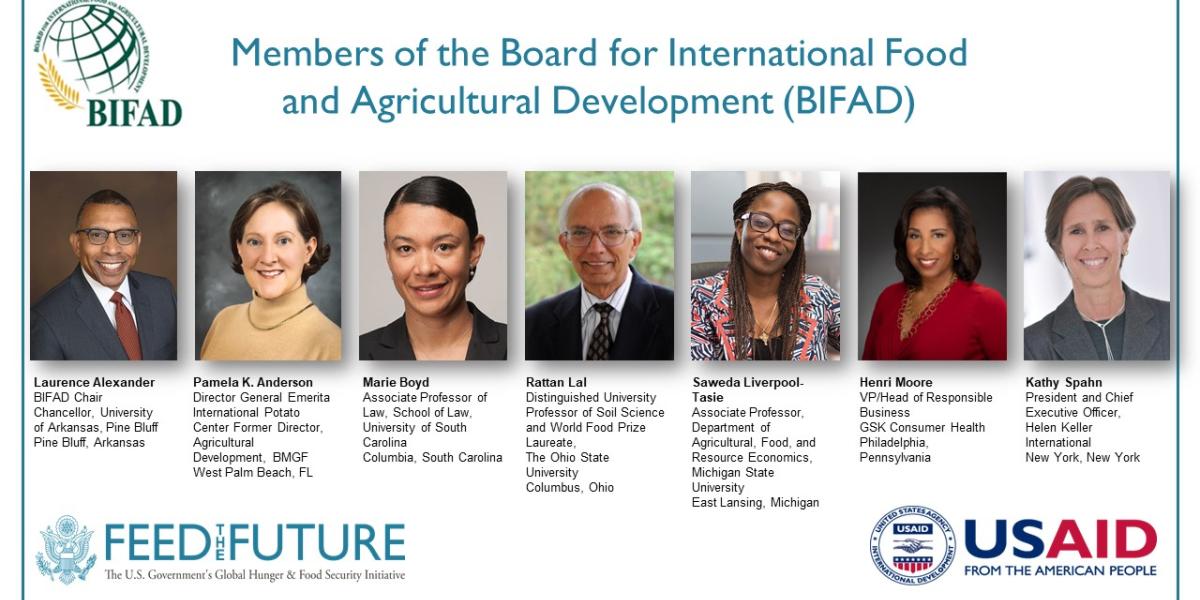 2022 BIFAD Members Photos and Titles