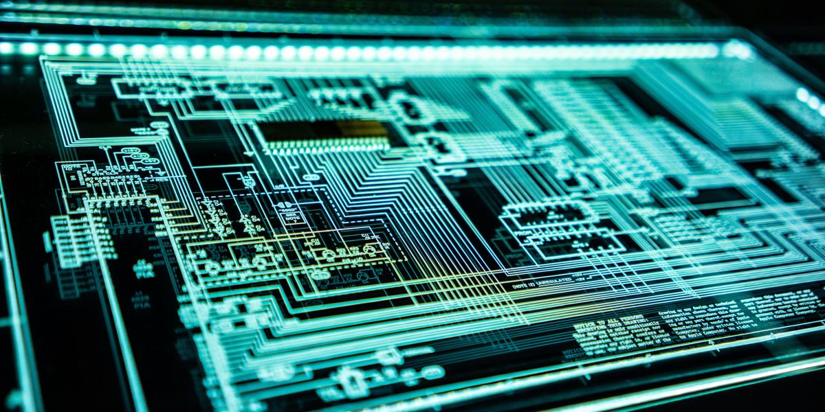 Image of a computer circuit board