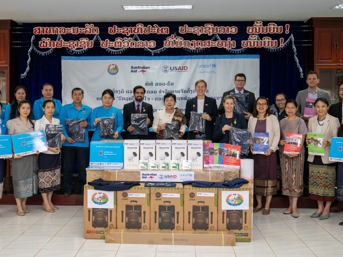 USAID, Australia and UNICEF Promote Positive Parenting in Lao PDR