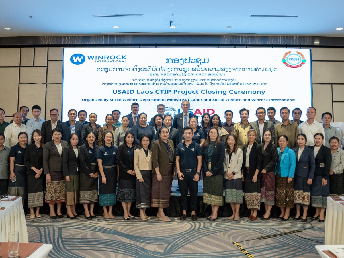 USAID Laos CTIP Project Closing Ceremony