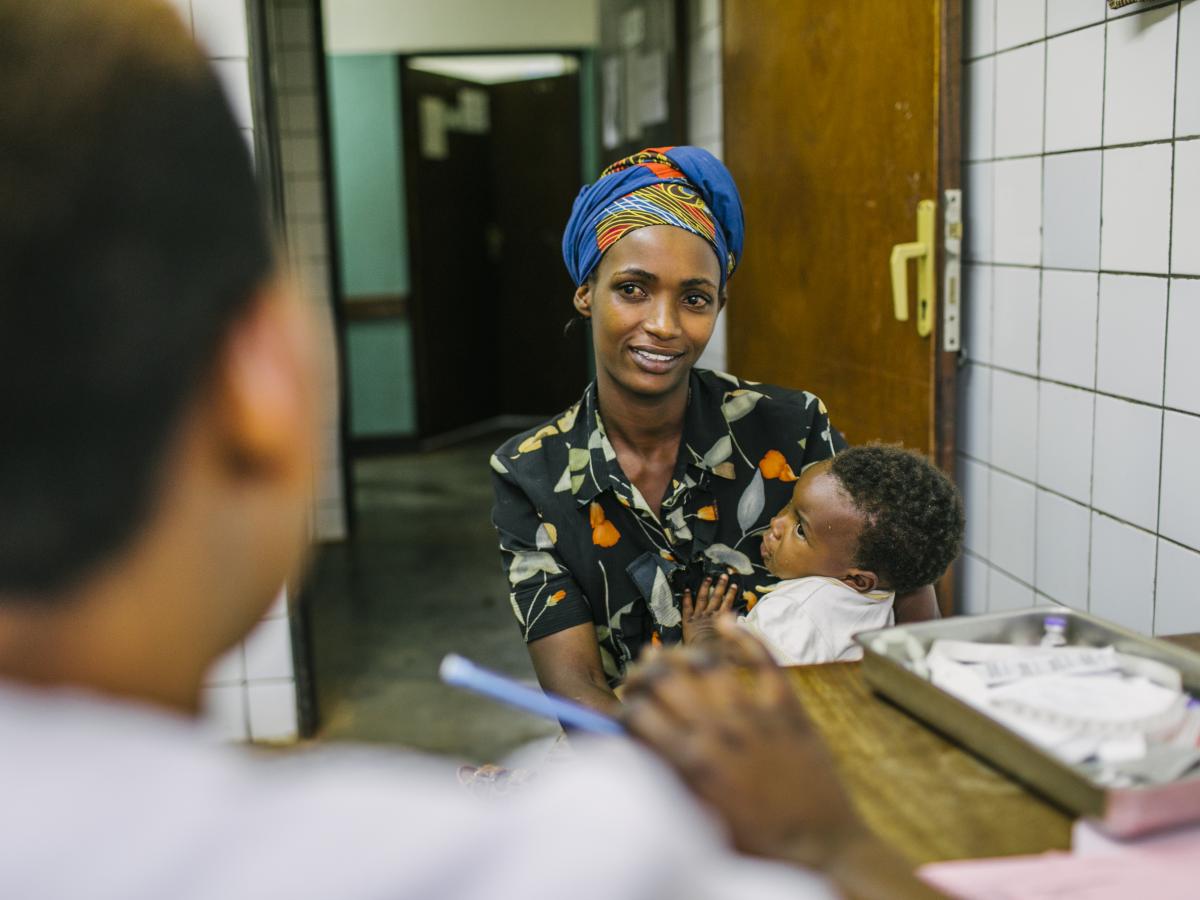 USAID works to ensure new moms receive respectful care from health care workers when they deliver their babies in hospitals.