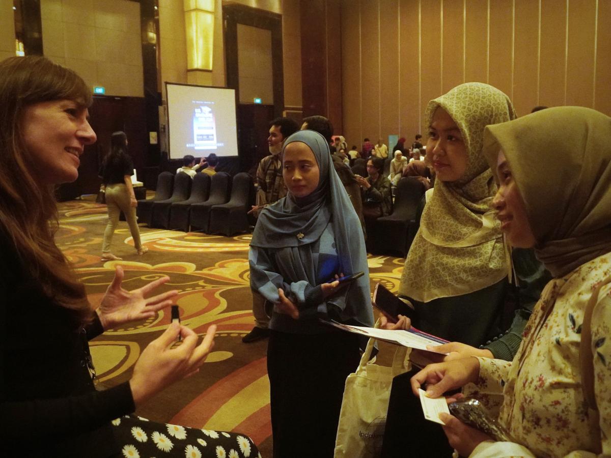 Indonesian students attend U.S. fair to explore career paths and opportunities