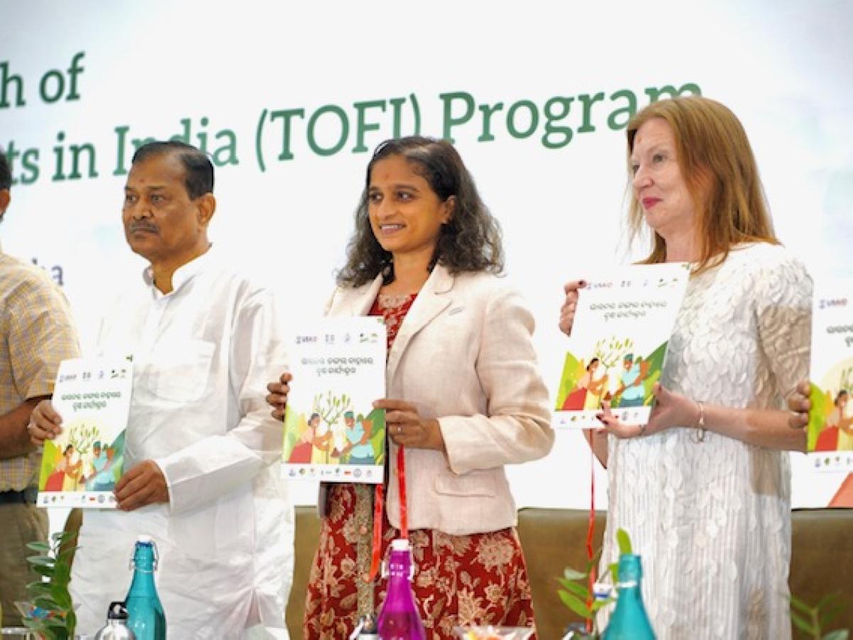 Government of Odisha and USAID Launch New Initiative to Increase Tree Coverage in Odisha