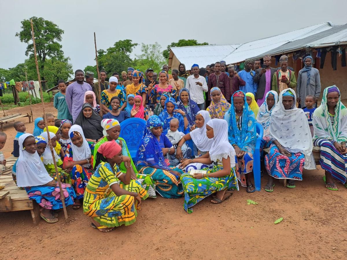 Participants of the Fulbe youth bootcamp which took place in Damango