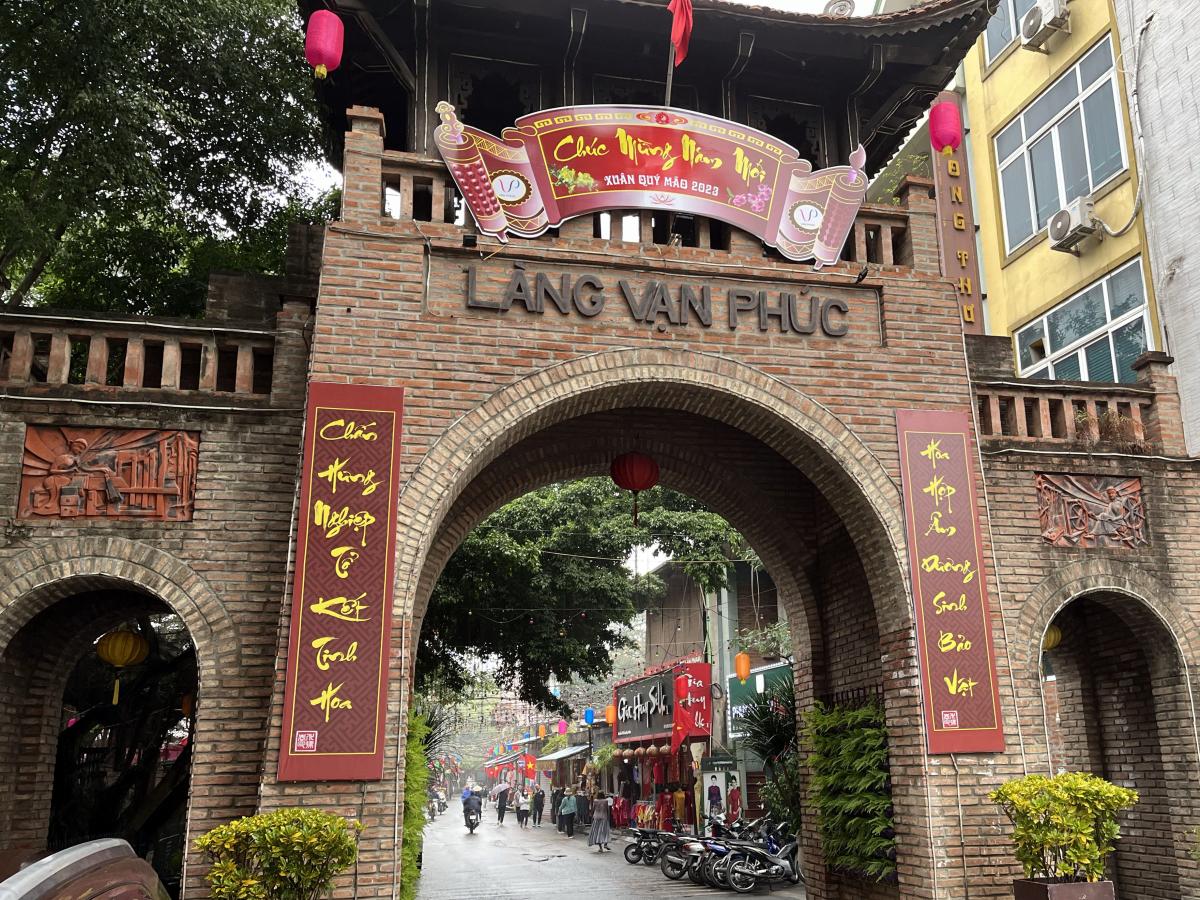 The Van Phuc craft village