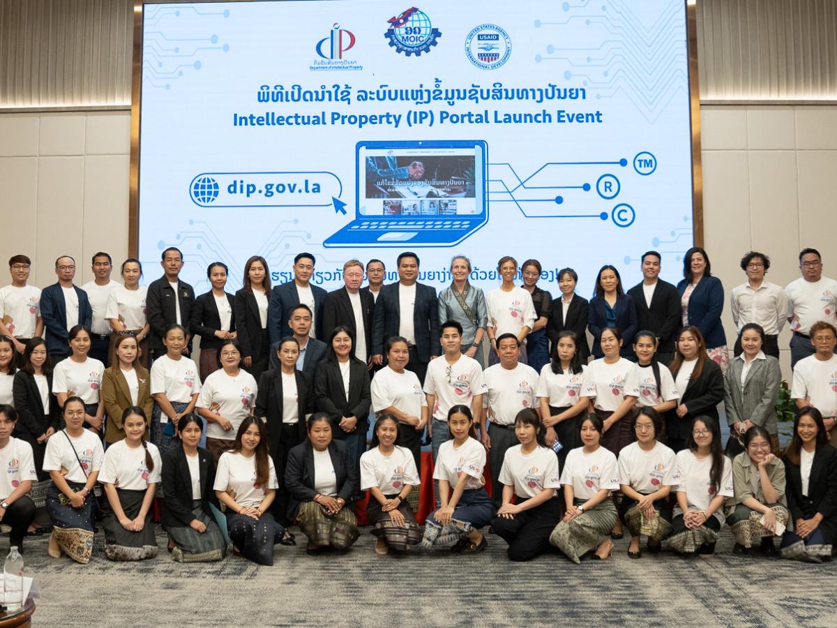 Lao PDR Launches Innovative IP Portal