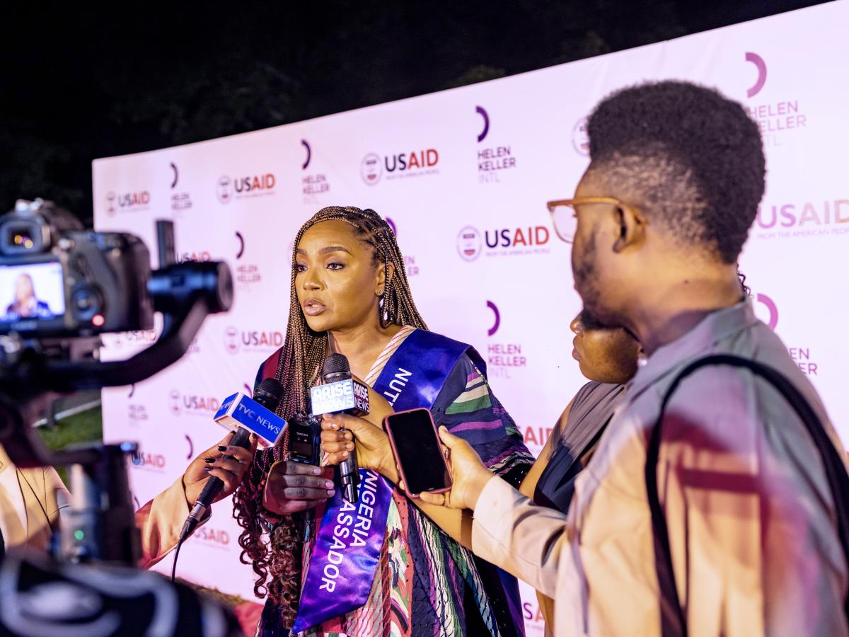 As the Goodwill Ambassador for Nutrition, Chioma Chukwuka Akpotha has agreed to work to raise awareness about maternal health and child nutrition, promote healthy behaviors, and disseminate key nutritional messages.