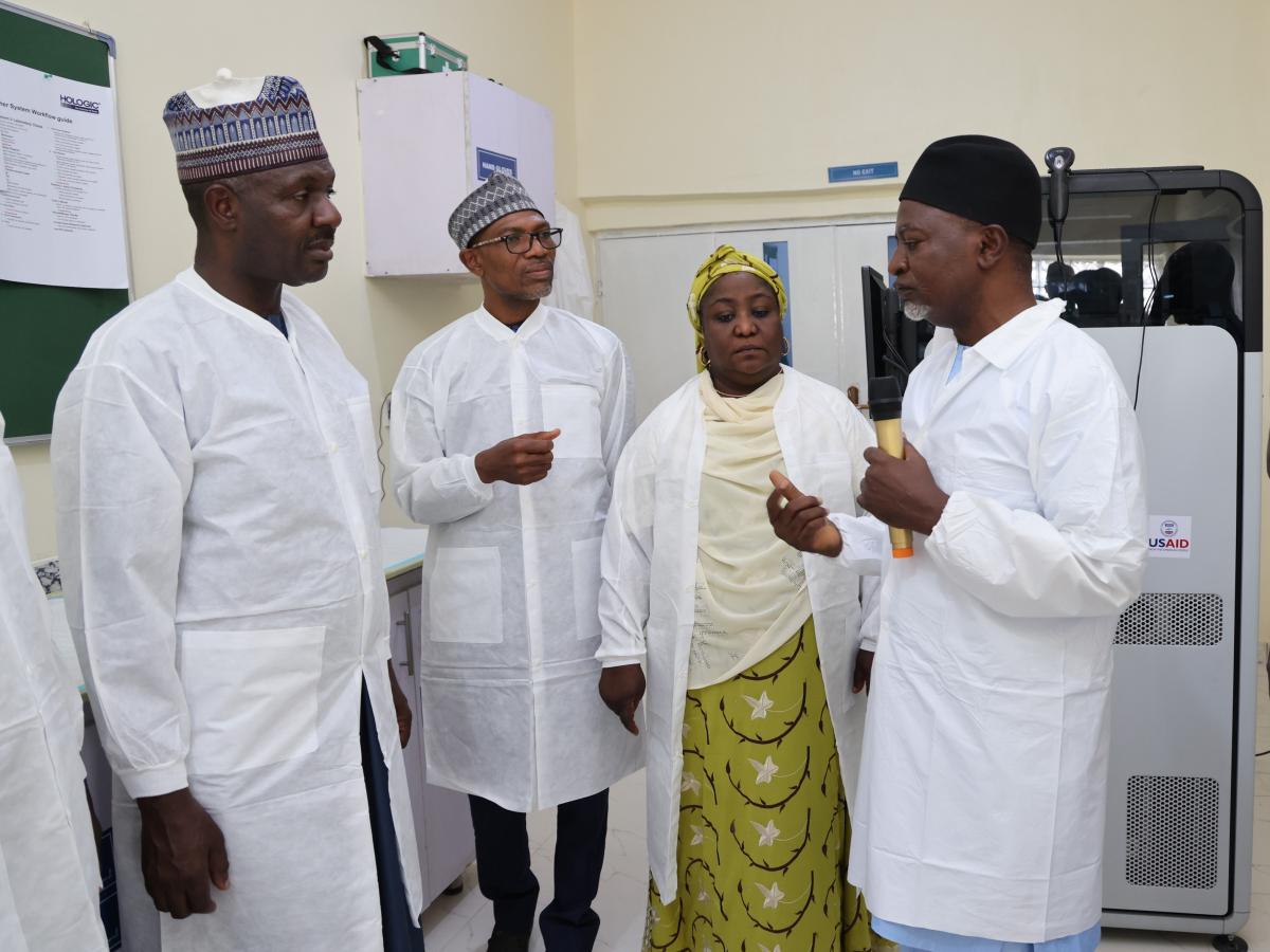 USAID and Taraba State Commission Remodeled PCR Laboratory to Increase HIV Testing and Treatment in the Northeast