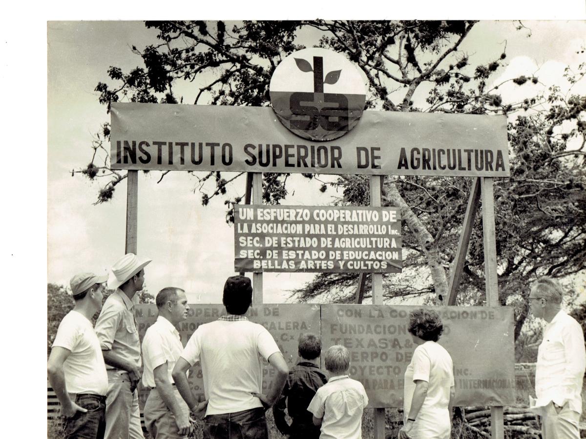 USAID supported the creation of the Instituto Superior de Agricultura (ISA)