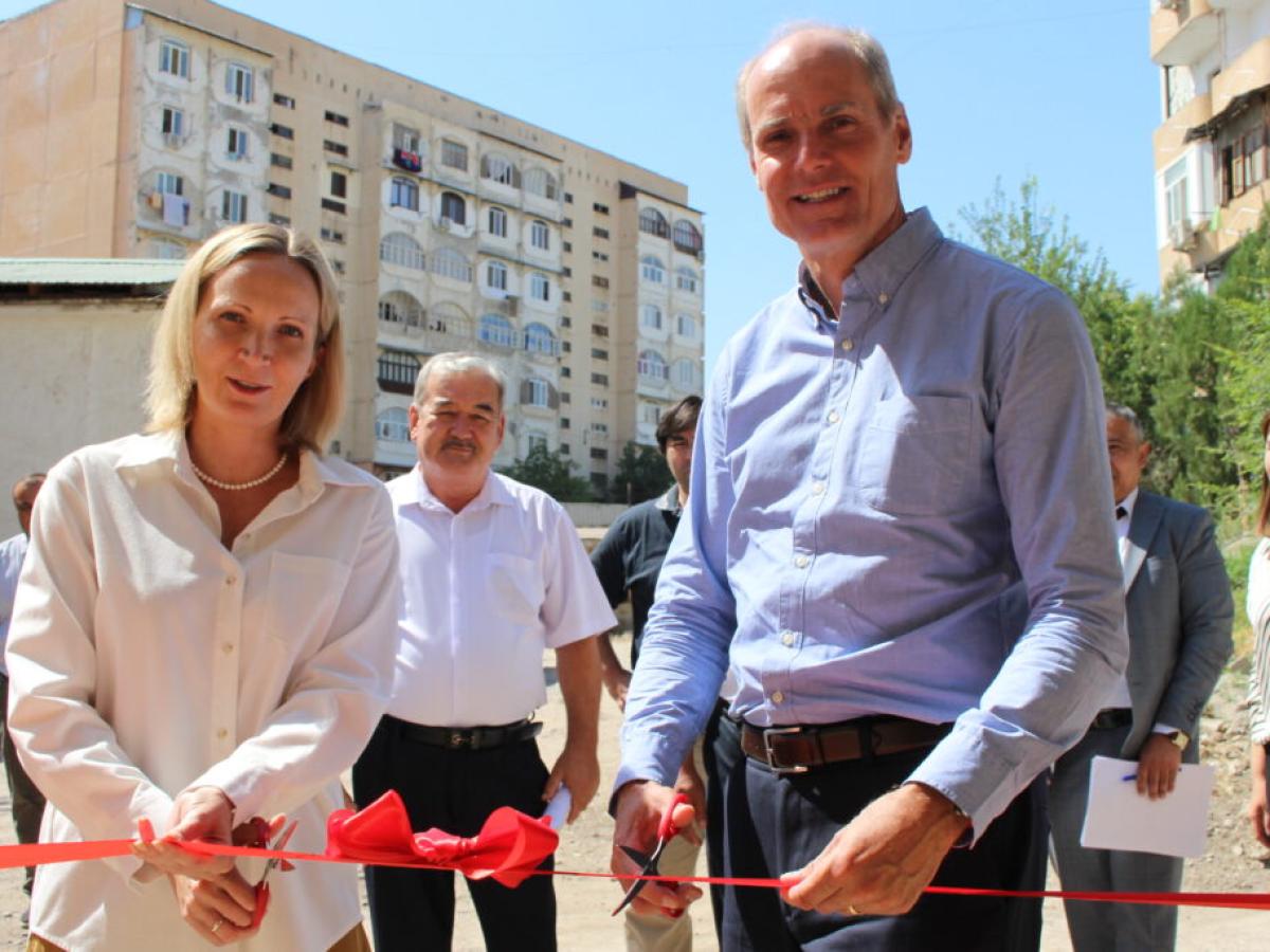 USAID and Tajik Ministry of Health Supported the Opening of the First Community Health Center in Tajikistan