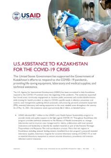 Kazakhstan COVID-19 Fact Sheet