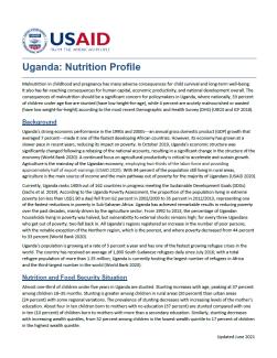 Uganda: Nutrition Profile