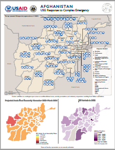 2023-12-22 USG Afghanistan Complex Emergency Program Map