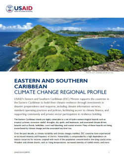 2023 USAID ESC Climate Change Regional Profile Thumbnail