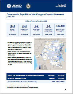 2024-06-03 USG Democratic Republic of the Congo Complex Emergency Fact Sheet #7