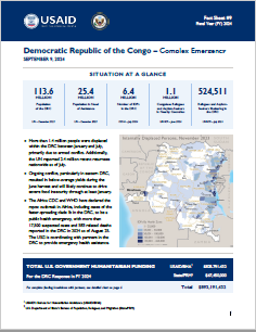 2024-09-09 USG Democratic Republic of the Congo Complex Emergency Fact Sheet #9