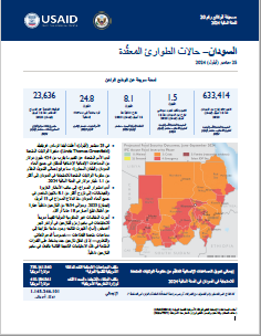 2024-09-25 USG Sudan Complex Emergency Fact Sheet #20 – Arabic