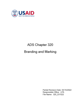 Cover image for ADS 320