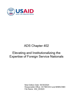 Cover image for ADS 402