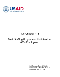 Cover image for ADS 418