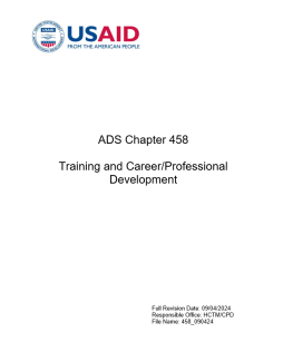 Cover image for ADS 458