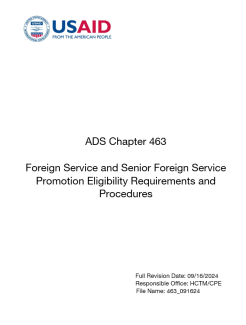 Cover image for ADS 463