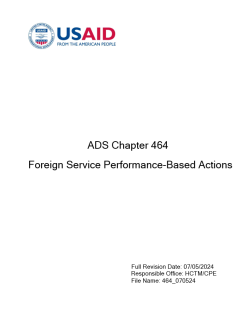 Cover image for ADS 464