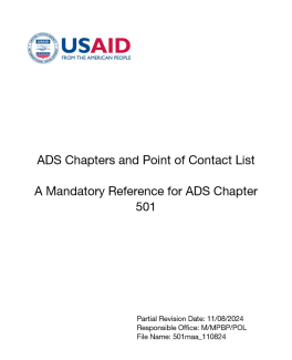 Cover image for ADS 501maa