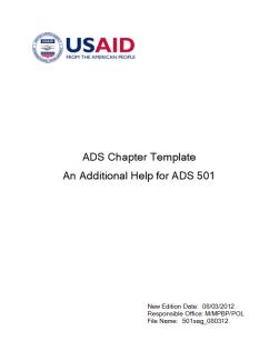 Cover image for ADS 501sag