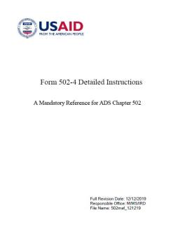 Cover image for ADS 502maf