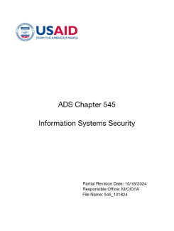 Cover image for ADS 545