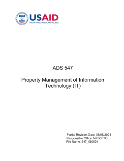 Cover image for ADS 547