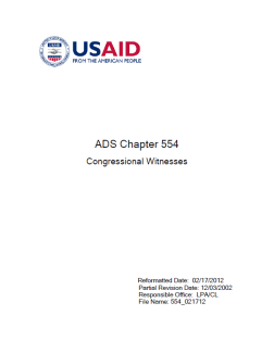 Cover image for ADS 554