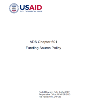 Cover image for ADS 601