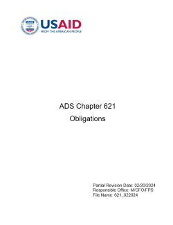 Cover image for ADS 621