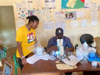 “Malaria awareness is a big part of my job here. This role is important because we’re searching and implementing ways to prevent malaria-related deaths.” – Blessing Uzoeshi, Peace Corps Volunteer, Guinea