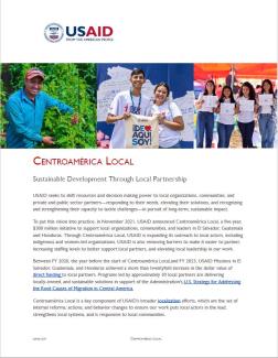 Centroamérica Local Fact Sheet cover image