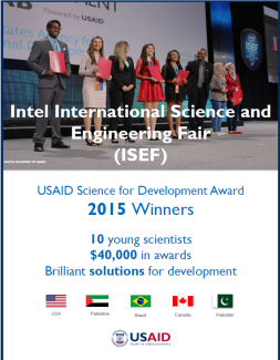 Cover for Regeneron International Science and Engineering Fair (ISEF) 2015 Winners