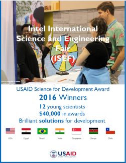 Cover for 2016 Regeneron ISEF Winners